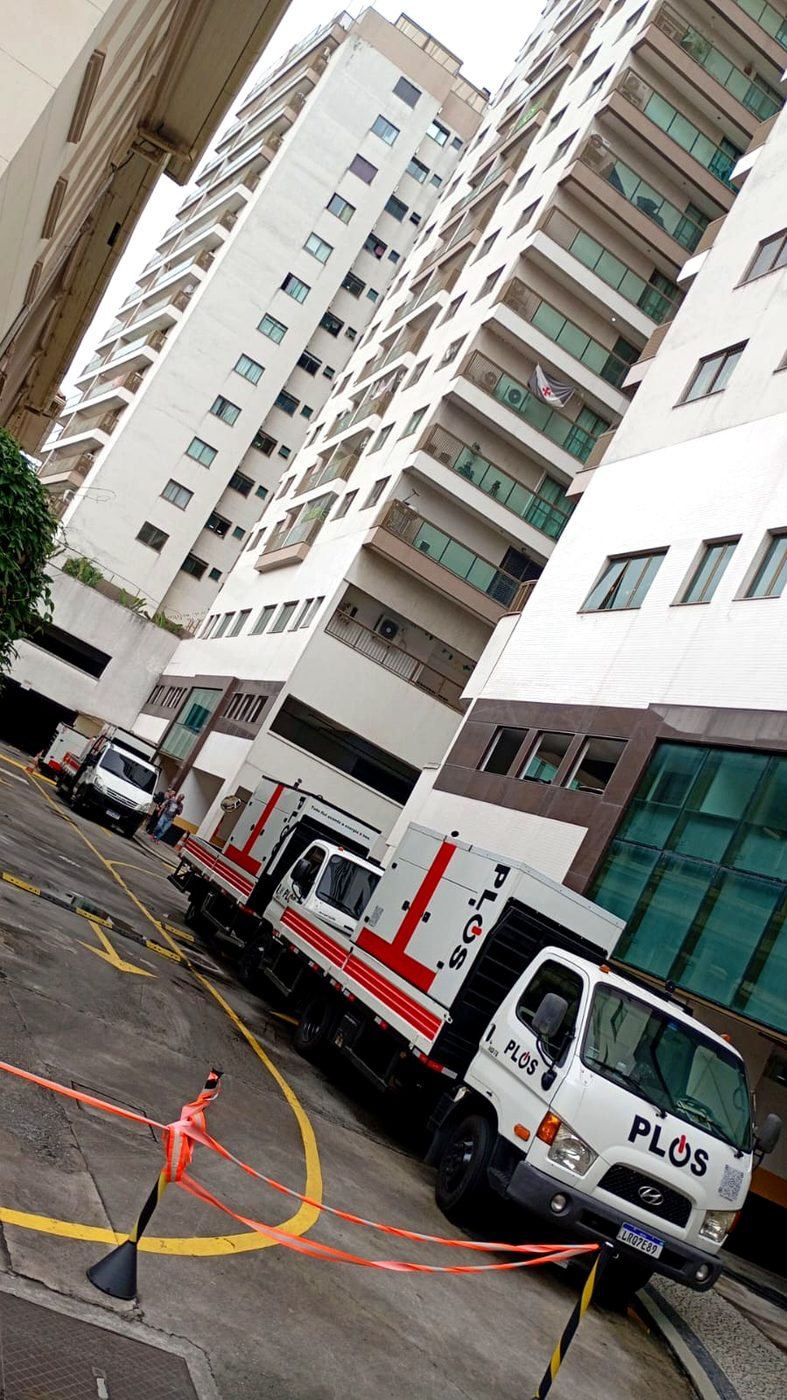 Operação da Plus Geradores em condomínio residencial na Tijuca, Rio de Janeiro