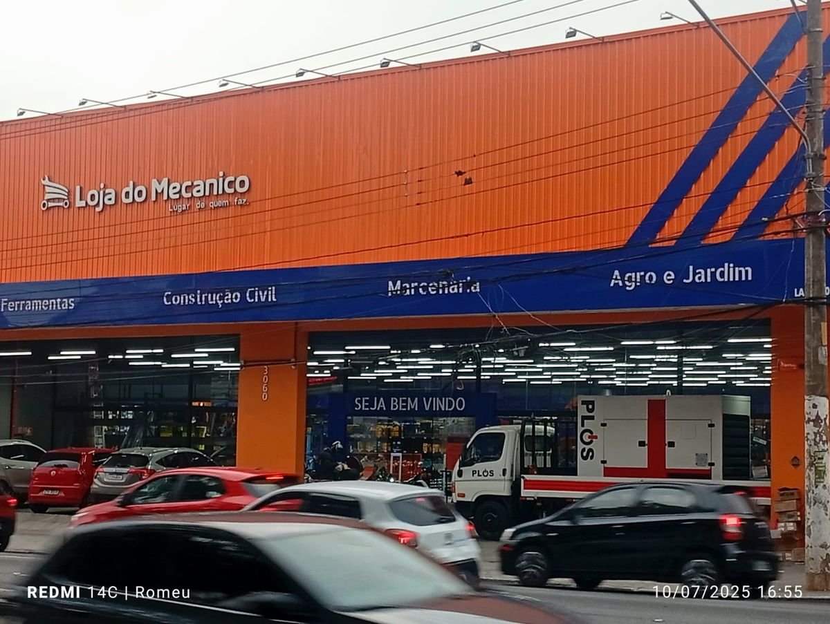 Plus Geradores — atendimento emergencial na Loja do Mecânico em Diadema, SP