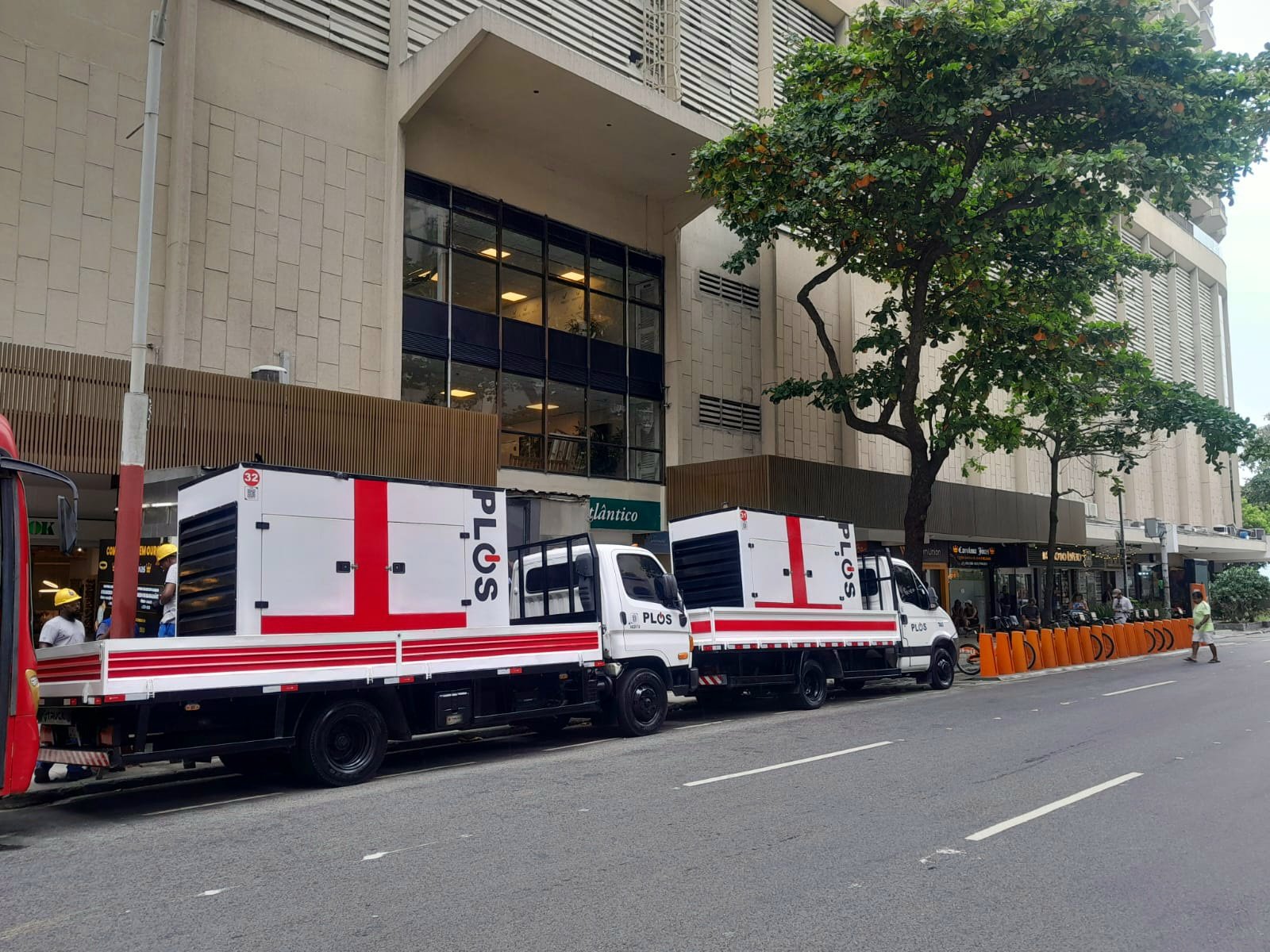 Plus Geradores — evento corporativo no Fairmont Rio de Janeiro, gerador 150 kVA