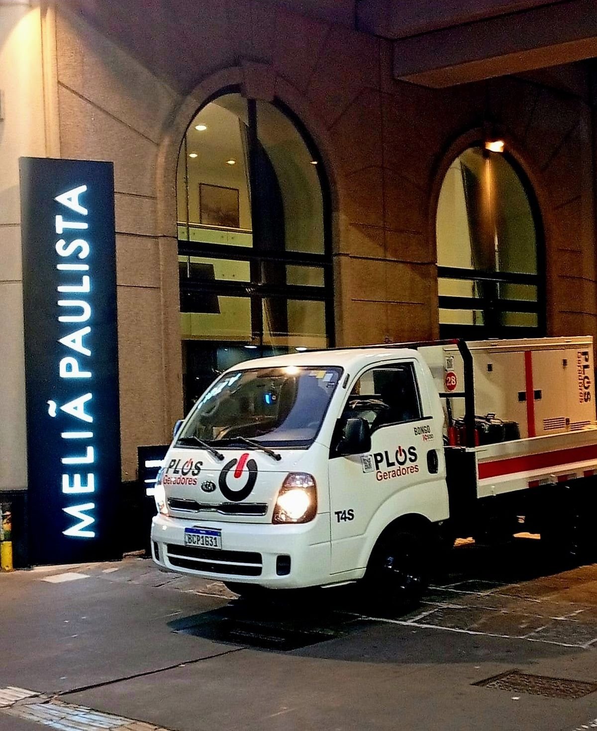 Plus Geradores atendendo Hotel Meliá Paulista em São Paulo